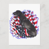 Grote Deen Patriot Briefkaart (Voorkant)