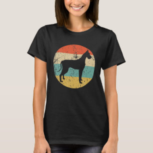 Grote Deen Retro Grote Deen Hond T-shirt