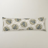 Grote Deen Schilderij Brindle Originele Pet Dog Ar Lichaamskussen (Achterkant)