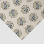 Grote Deen Schilderij Brindle Originele Pet Dog Ar Tissuepapier (Detail)