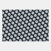 Grote Deen Schilderij Harlequin Originele Pet Dog  Inpakpapier Vel (Voorkant 3)