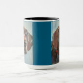 Grote Deen | Tweetonige Mok, 15 oz Mok (Midden)