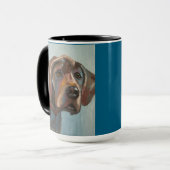 Grote Deen | Tweetonige Mok, 15 oz Mok (Voorkant links)