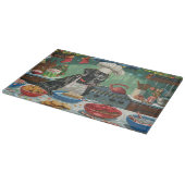 Grote Deen Vakantie Bakken: Feestelijke Kerstmis Snijplank (Hoek)