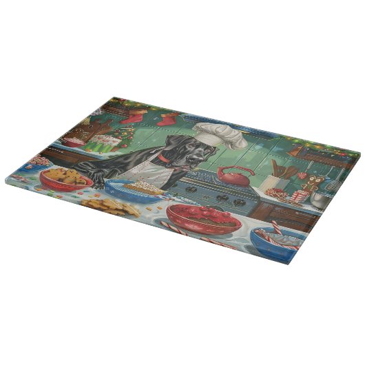 Grote Deen Vakantie Bakken: Feestelijke Kerstmis Snijplank (Hoek)