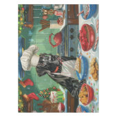 Grote Deen Vakantie Bakken: Feestelijke Kerstmis Tafelkleed (Voorkant)