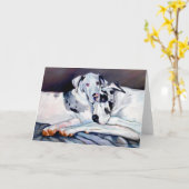 Grote Deen Wenskaarten Kaart (Gele Bloem)