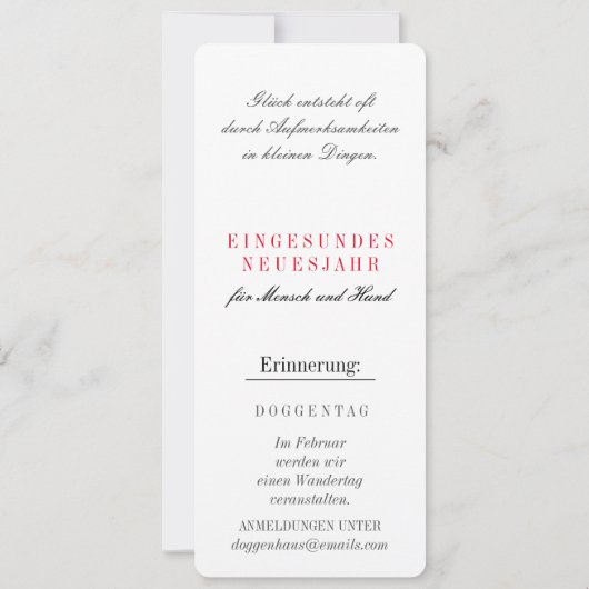 Grote Deen zwart rood (Achterkant)