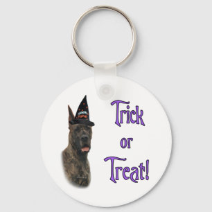 Grote Deense (brindle) truc Sleutelhanger