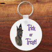 Grote Deense (brindle) truc Sleutelhanger (Voorkant)