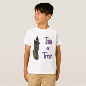 Grote Deense (brindle) truc T-shirt (Voorkant volledig)