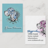 Grote Deense Businesscards Visitekaartje (Voorkant / Achterkant)