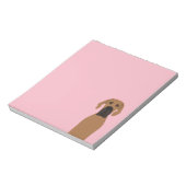 Grote Deense Fawn Dog Notitieblok (Linkerzijde)