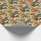  Grote Deense hond illustratie Cadeaupapier (Hoek)