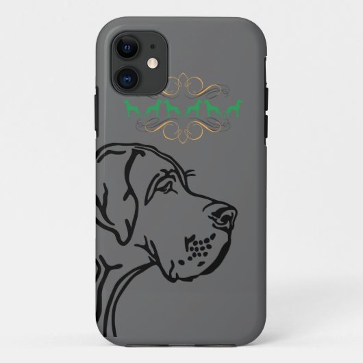 Grote Deense honden Case-Mate iPhone Case (Achterkant)