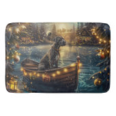 Grote Deense kerst feestelijke reis Badmat (Voorkant)