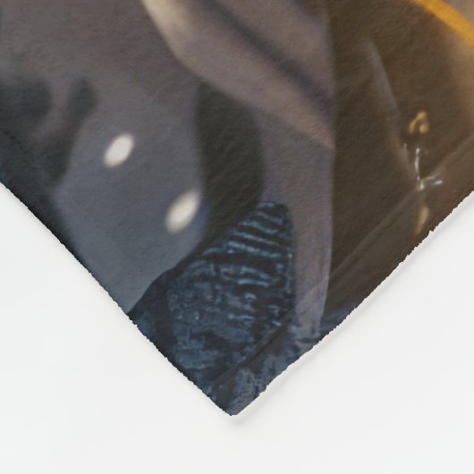 Grote Deense kerst feestelijke reis Fleece Deken (Hoek)