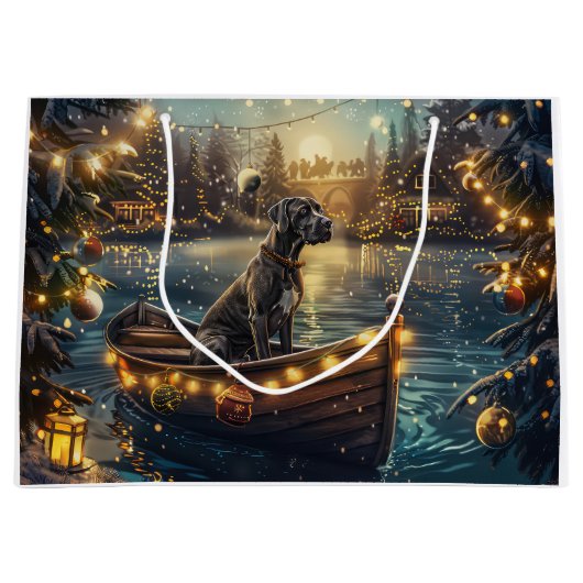 Grote Deense kerst feestelijke reis Groot Cadeauzakje (Voorkant)