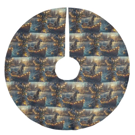 Grote Deense kerst feestelijke reis Kerstboom Rok (Voorkant)