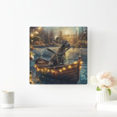 Grote Deense kerst feestelijke reis Vierkante Klok (Huis)