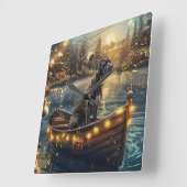 Grote Deense kerst feestelijke reis Vierkante Klok (Hoek)