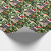 Grote Deense kerstboom geschenkdozen Santa Hat Cadeaupapier (Hoek)