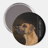 Grote Deense koelkast magneet (Voorkant / Achterkant)