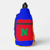 Grote Deense Monogram Reistas Sling Bag (Voorkant)