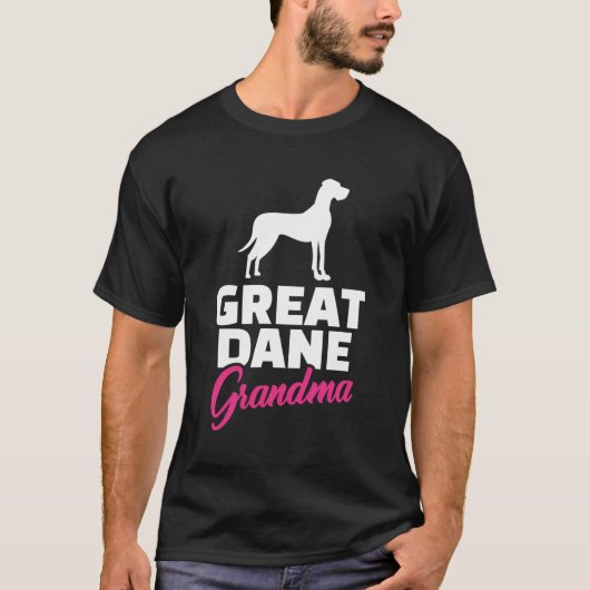 Grote Deense oma T-shirt (Voorkant)