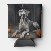 Grote Deense pompoenen Halloween Scary Flip Blikjeskoeler (Voorkant)