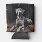 Grote Deense pompoenen Halloween Scary Flip Blikjeskoeler (Achterkant)