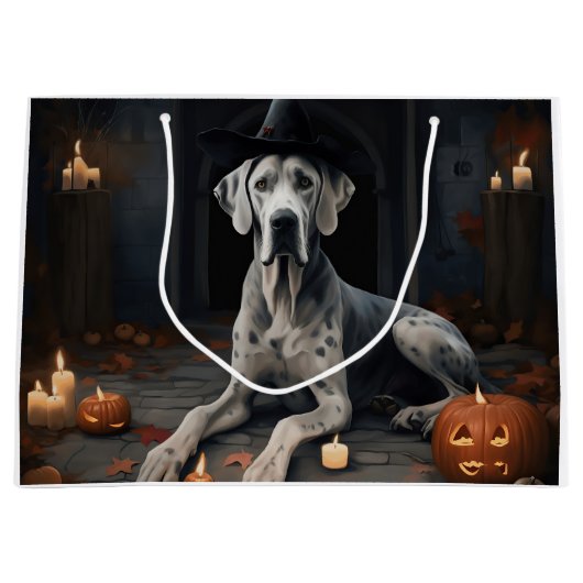 Grote Deense pompoenen Halloween Scary Flip Groot Cadeauzakje (Voorkant)