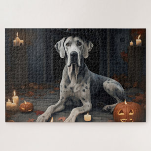 Grote Deense pompoenen Halloween Scary Flip Legpuzzel