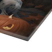 Grote Deense pompoenen Halloween Scary Flip Snijplank (Hoek)