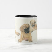 Grote Deense Puppies Mok (Midden)