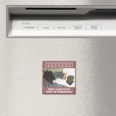 GROTE DEENSE PUPPY MAGNEET (Insitu (Vaatwasser))