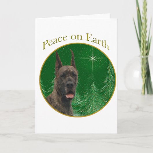 Grote Deense vrede Feestdagen Kaart (Voorkant)