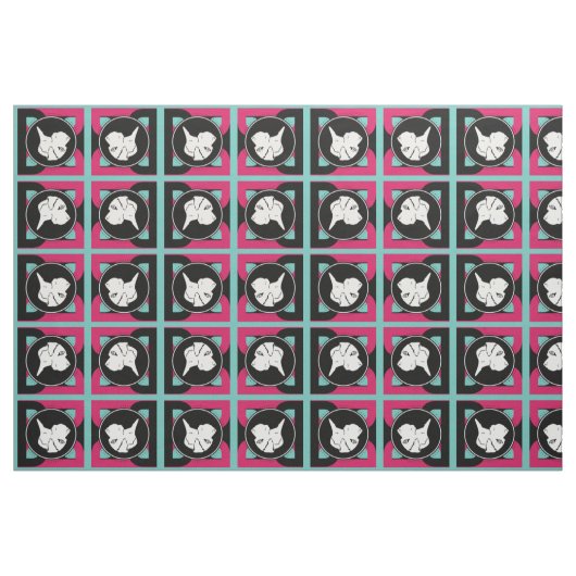Grote Deense zachte reuzen Stof (Fat Quarter)