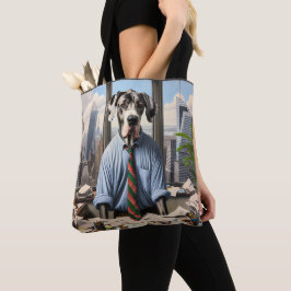 Grote Deense zakenman in Kantoor Tote Bag