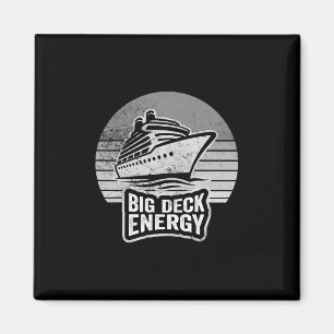 Grote dek energie cruiseschip plezier magneet
