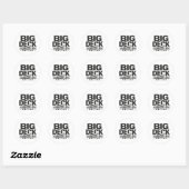 Grote Dek Energie Ronde Sticker (Vel)