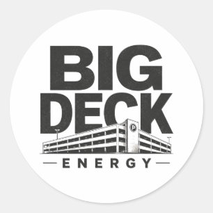Grote Dek Energie Ronde Sticker