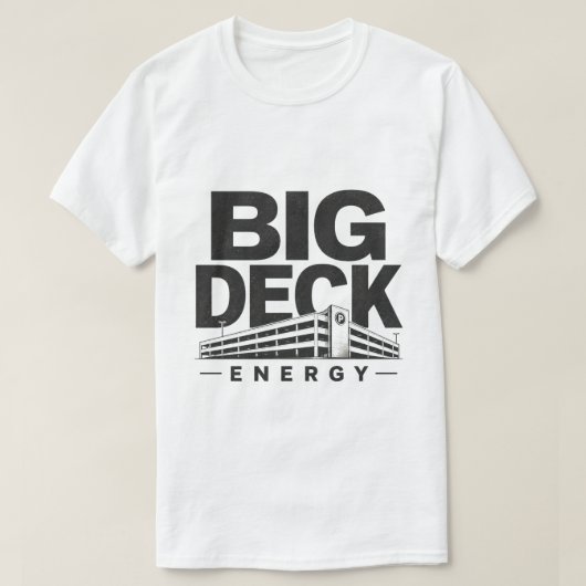 Grote Dek Energie T-shirt (Design voorkant)