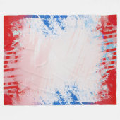 Grote deken met grunge print ontwerp (Voorkant (Horizontaal))