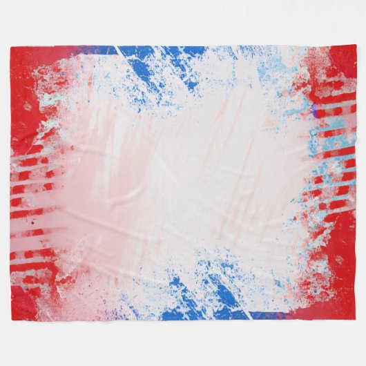 Grote deken met grunge print ontwerp (Voorkant (Horizontaal))