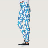 Grote Denen blauw Leggings (Links)