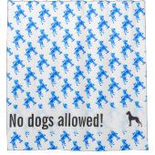 Grote Denen Douchegordijn (Voorkant)