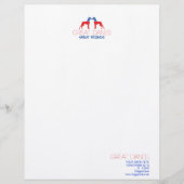 Grote Denen - Grote Vrienden Gepersonaliseerd Briefhoofd (Voorkant)