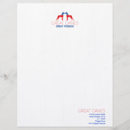 Grote Denen - Grote Vrienden Gepersonaliseerd Briefhoofd