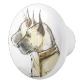 Grote Denen Keramische Knop (Rechts)